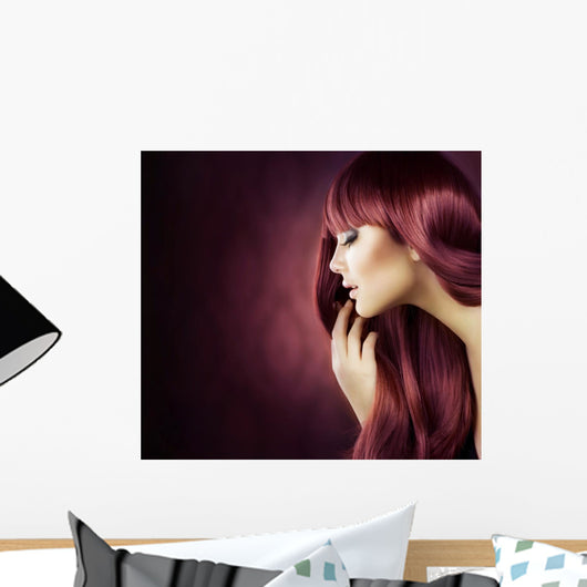 Healthy Salon Hair Wall Decal