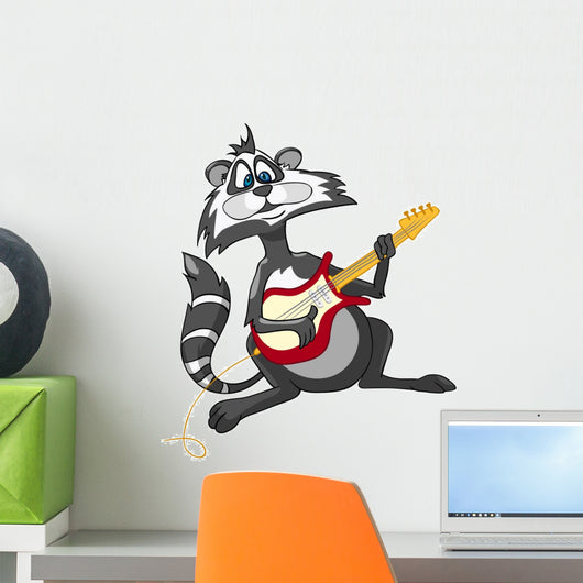 Cartoons Raccoon Wall Decal
