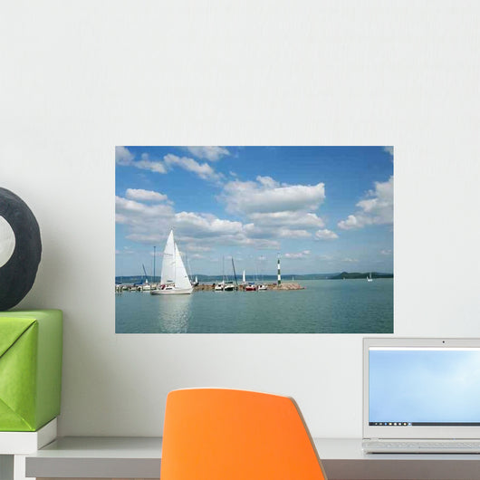 Balaton Lake Series 7 Wall Decal