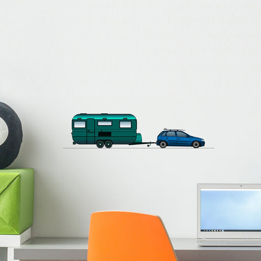 Caravan Or Camper Van Wall Decal