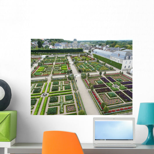 Vegetable Gardens Chateau De Villandry Wall Decal