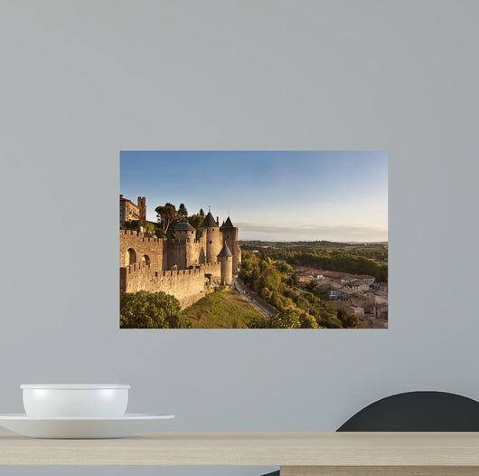 Medieval City Carcassonne France Wall Decal
