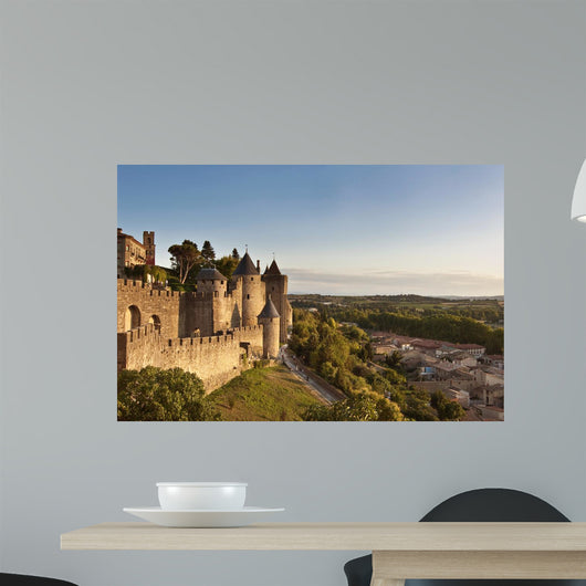 Medieval City Carcassonne France Wall Decal