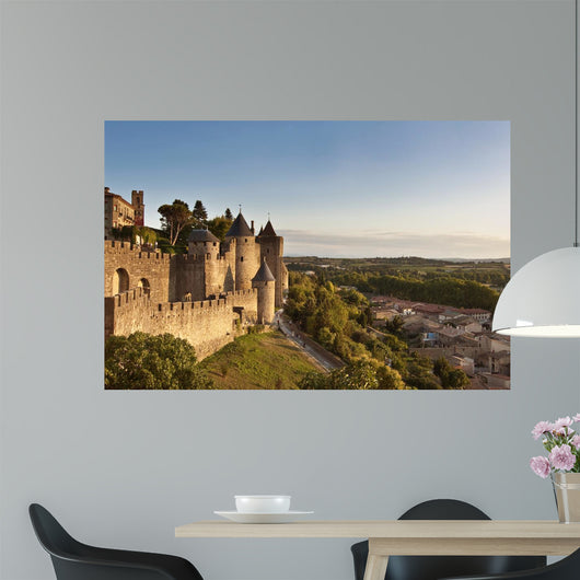 Medieval City Carcassonne France Wall Decal
