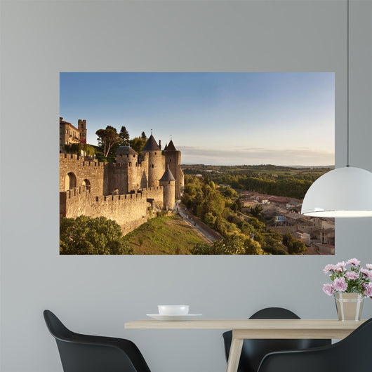 Medieval City Carcassonne France Wall Decal
