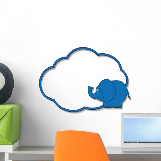 Vector Frame For Baby Wall Decal