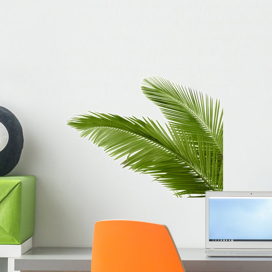Palm Tree Leaves Bottom Right Wall Decal