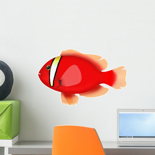 Red Fish Wall Decal