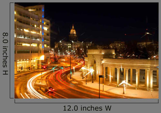 Civic Center Wall Decal