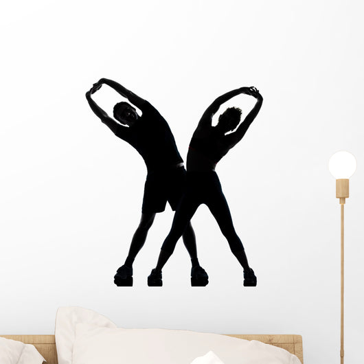 One Couple Man Woman Wall Decal
