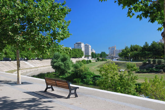 Bench Banks Lez Wall Decal