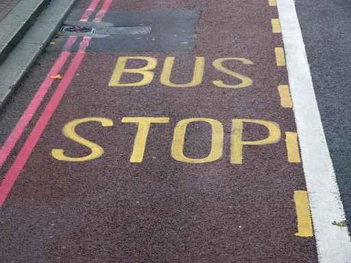 Bus Stop London Wall Decal