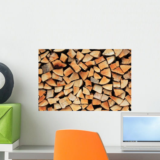 Fire Wood Wall Decal