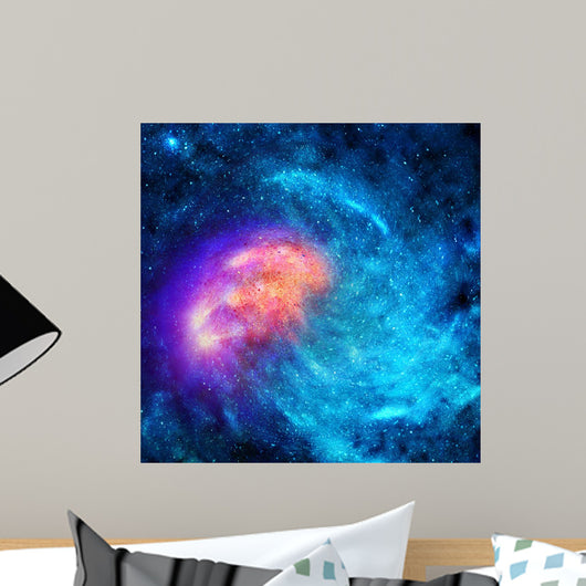 Space With Stars Wall Decal