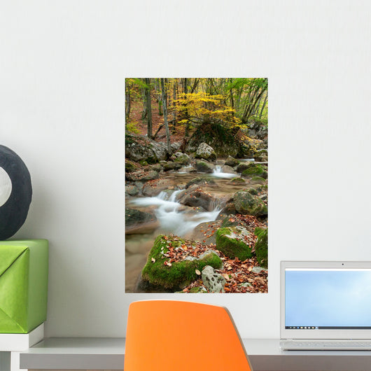 Autumn Stream Wall Decal