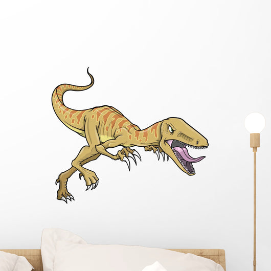 Raptor Dinosaur Wall Decal