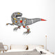 Running Robot Tyrannosaurus Dinosaur Vector Wall Decal