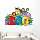 Zoo Sign With Various Wall Decal