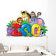 Zoo Sign With Various Wall Decal