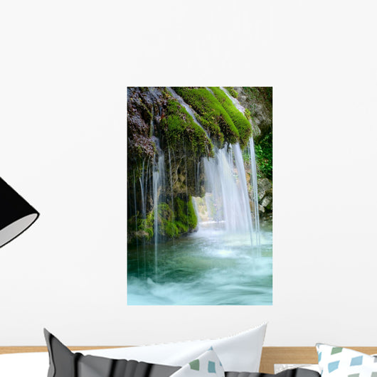 Beautiful Waterfall Forest Spring Wall Decal