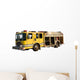 Fire Department Pumper Rescue Wall Decal