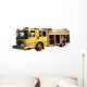 Fire Department Pumper Rescue Wall Decal