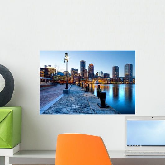 Boston Massachusetts Wall Decal