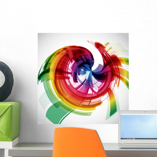 Abstract Vector Wall Decal