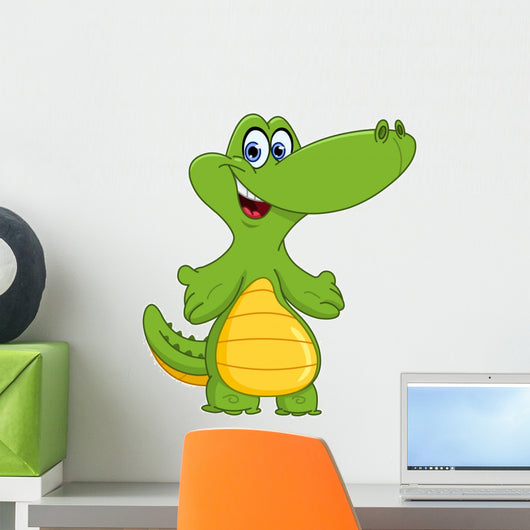 Young Crocodile Wall Decal