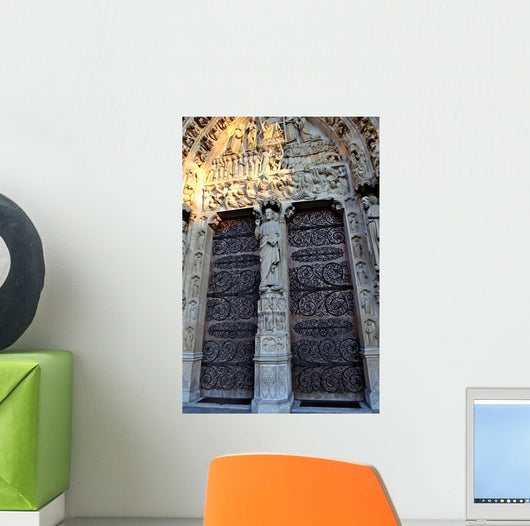 Doors Notre Dame Wall Decal