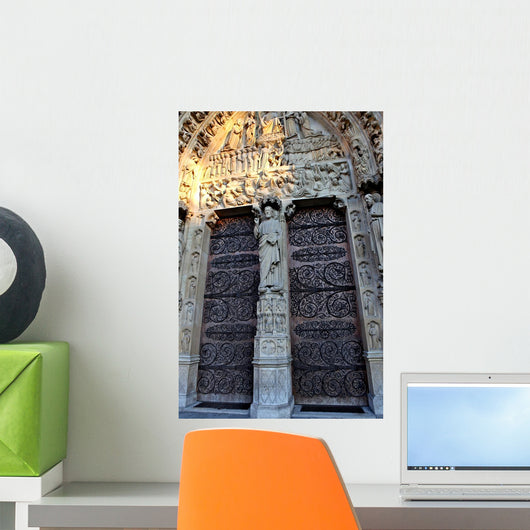 Doors Notre Dame Wall Decal