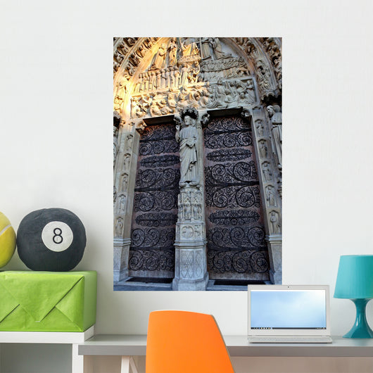 Doors Notre Dame Wall Decal