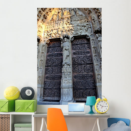 Doors Notre Dame Wall Decal