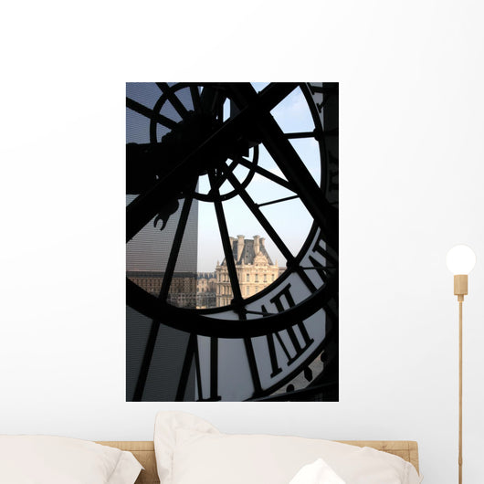 Clock Orsay Museum Wall Decal