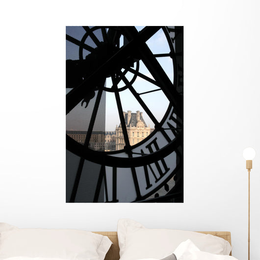 Clock Orsay Museum Wall Decal