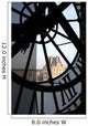 Clock Orsay Museum Wall Decal