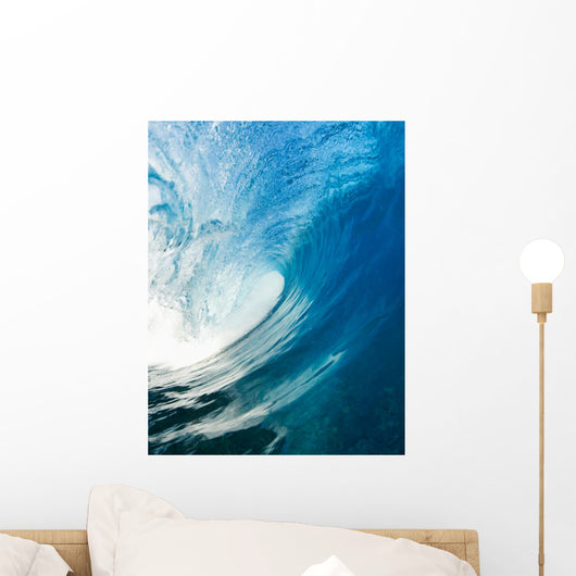 Blue Ocean Wave 5 Wall Decal