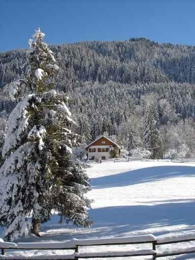 Mountain Chalet 2 Wall Decal