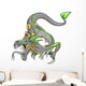 Green Robot Dragon Wall Decal