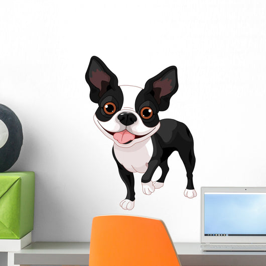 Boston Terrier Wall Decal