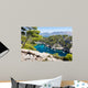 Calanques Port Pin Cassis Wall Decal
