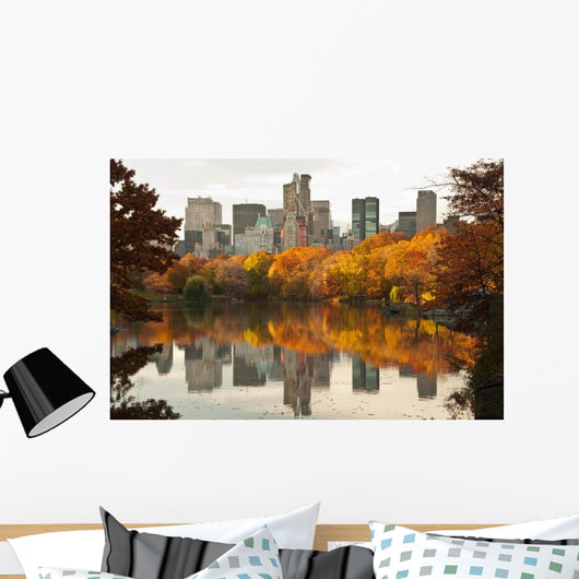 Fall Dawn Central Park Wall Decal