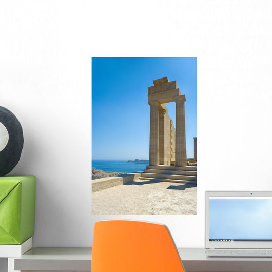 Temple Athena Lindia Lindos Wall Decal
