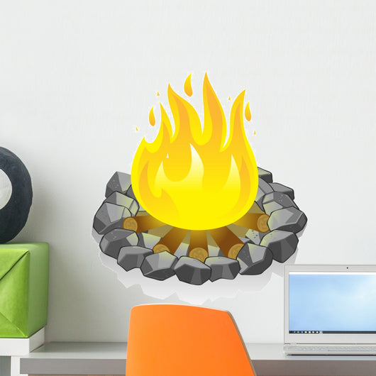 Campfire Wall Decal