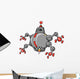 Robot Vector Illustration Wall Decal