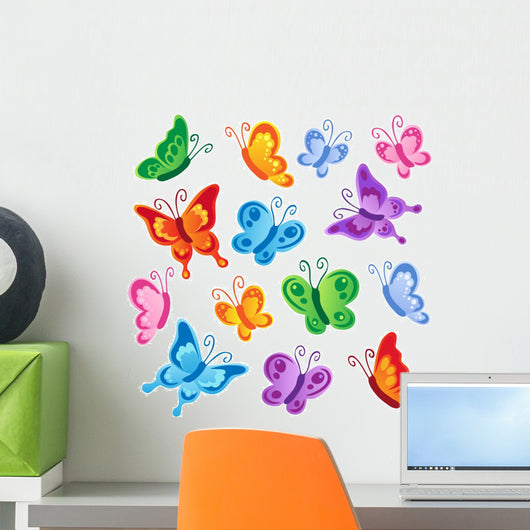 Various Butterflies Collection 1 Wall Decal
