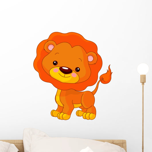 Fun Zoo Lion Wall Decal