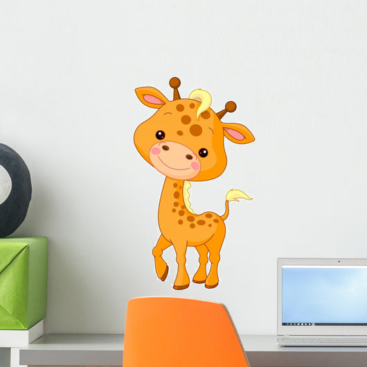 Fun Zoo Giraffe Wall Decal