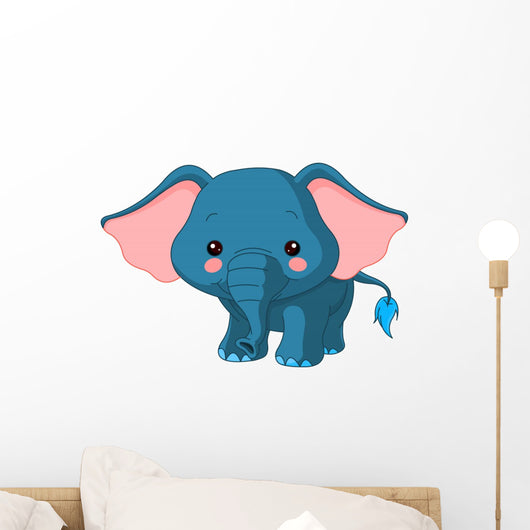 Fun Zoo Elephant Wall Decal