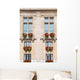 Home Exterior With Flowers Wall Decal